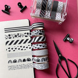 Monochrome Washi Tape Set - SUPER SECONDS